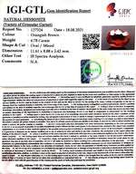 Load image into Gallery viewer, 4.78/CT Natural Govt. Lab Certified Ceylonese Gomed-(1221)
