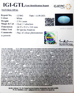 Load image into Gallery viewer, 3.04 Ratti Natural Opal with Govt. Lab Certificate (1665)
