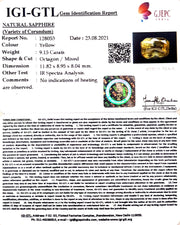 9.15/CT Natural Ceylonese Pukhraj with Govt Lab Certificate-78810