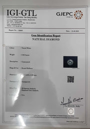 0.30/Cents Natural Diamond With Govt. Lab Certificate (110000)