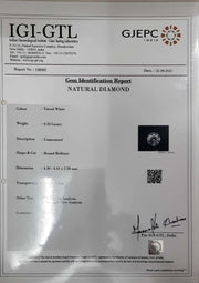 0.33/Cents Natural Diamond With Govt. Lab Certificate (110000)