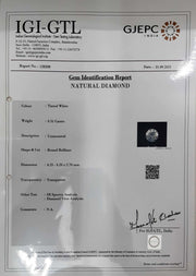 0.31/Cents Natural Diamond With Govt. Lab Certificate (110000)