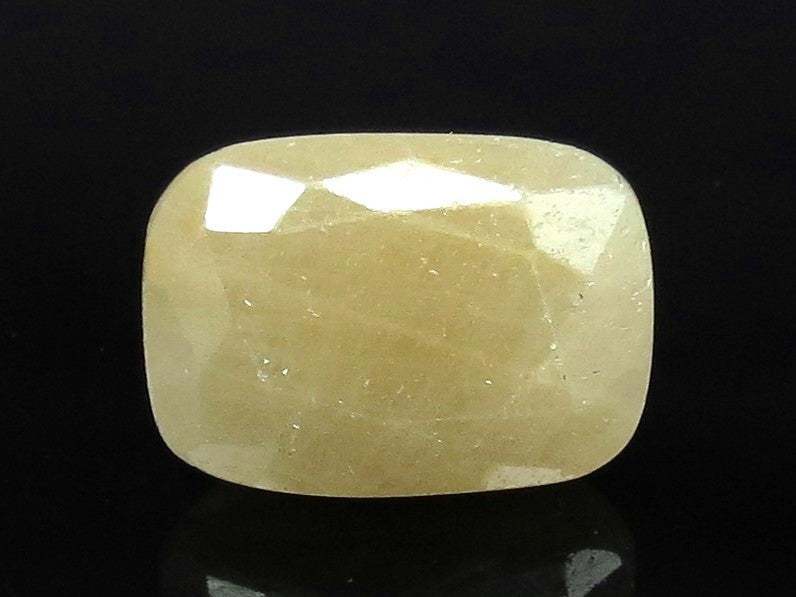 8.58/CT Natural Yellow Sapphire with Govt Lab Certificate-(1221)