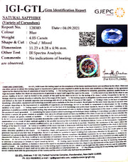 4.05/CT Nature Neelam with Govt Lab Certificate-BLUSA9W