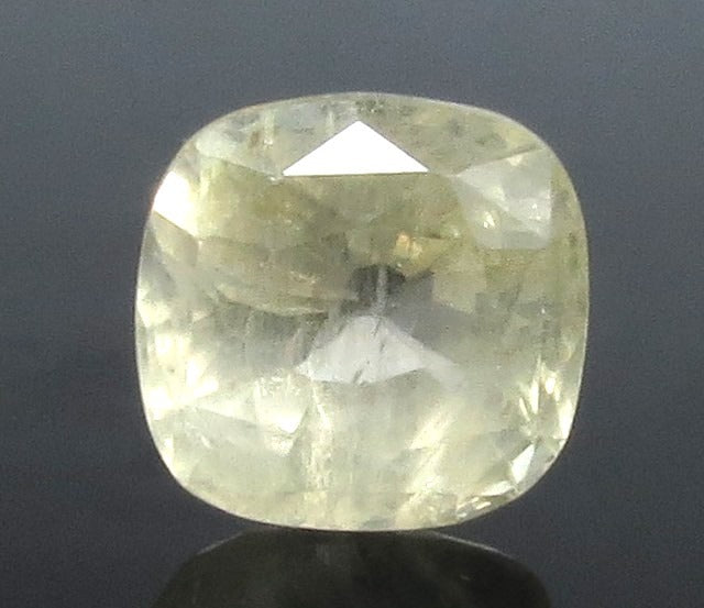 6.74/CT Natural Ceylonese Pukhraj with Govt Lab Certificate-YELSA9U