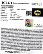 Load image into Gallery viewer, 1.95/CT Natural Ceylonese Pukhraj with Govt Lab Certificate-YELSA9U
