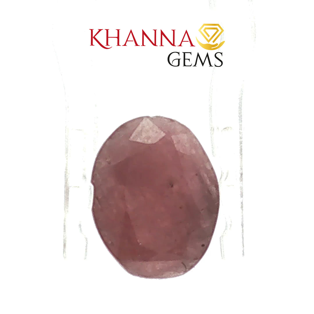 4.86/CT Natural Ruby Stone with Govt. Lab Certificate-12927D53218