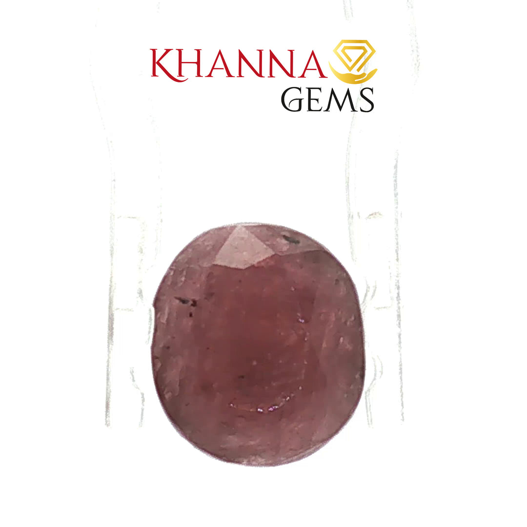 4.91/CT Natural Ruby Stone with Govt. Lab Certificate-12927D53221