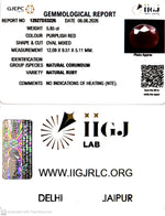 Load image into Gallery viewer, 5.85/CT Natural Ruby Stone with Govt. Lab Certificate-12927D53226