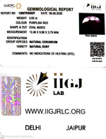 Load image into Gallery viewer, 3.93/CT Natural Ruby Stone with Govt. Lab Certificate-12927D53227