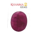Load image into Gallery viewer, 3.93/CT Natural Ruby Stone with Govt. Lab Certificate-12927D53227