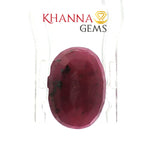 Load image into Gallery viewer, 4.83/CT Natural Ruby Stone with Govt. Lab Certificate-12927D53234