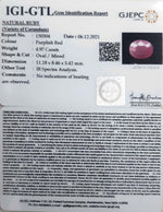Load image into Gallery viewer, 5.51 Ratti Natural new burma Ruby with Govt. Lab Certificate-(2331)
