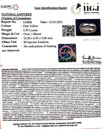 Load image into Gallery viewer, 2.54 Ratti Natural White Sapphire with Govt Lab Certificate - (8991)
