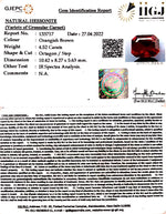 Load image into Gallery viewer, 4.52/CT Natural Govt. Lab Certified Ceylonese Gomed-1221
