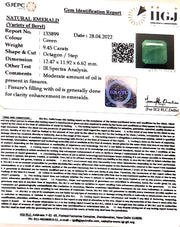 10.48 Ratti Natural Panna Stone with Govt. Lab Certified-(2331)