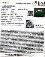 Load image into Gallery viewer, 3.99 Ratti Natural Panna Stone with Govt. Lab Certified-2331
