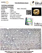 Load image into Gallery viewer, 4.98/CT Natural Ceylonese Pukhraj with Govt Lab Certificate-YELSA9U
