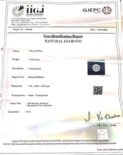 1.94/Carat Natural Diamond With Govt. Lab Certificate (120000)
