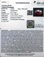 Load image into Gallery viewer, 5.67/CT Natural Neo Burma Ruby with Govt. Lab Certificate-5661

