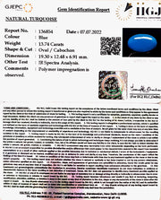 13.54 Carat Turquoise-(832)