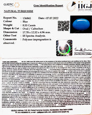 8.55 Carat Turquoise-(832)