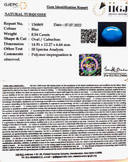 8.54 Carat Turquoise-(832)