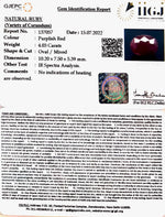 Load image into Gallery viewer, 4.03/CT Natural Neo Burma Ruby with Govt. Lab Certificate-5661
