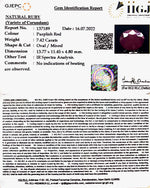 Load image into Gallery viewer, 7.42/CT Natural Neo Burma Ruby with Govt. Lab Certificate-4551
