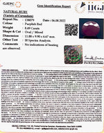 Load image into Gallery viewer, 8.49/CT Natural Neo Burma Ruby with Govt. Lab Certificate-5661
