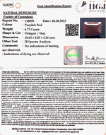 Load image into Gallery viewer, 5.23 Ratti Natural new burma Ruby with Govt. Lab Certificate-(2331)
