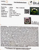 Load image into Gallery viewer, 4.28/CT Natural Peridot With Govt.Lab Certificate-(5661)
