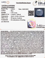 Load image into Gallery viewer, 7.45/CT Natural Ceylonese Neelam with Govt Lab Certified (6771)
