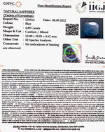 Load image into Gallery viewer, 4.89/CT Natural Ceylonese Neelam with Govt Lab Certified (4551)
