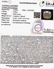 9.00 Carat Natural Ceylonese Pukhraj with Govt Lab Certificate-6771