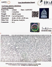 Sphatik Shree Yantra with Govt. Lab Certificate-60