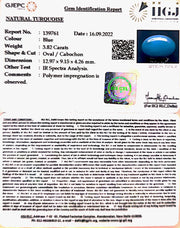 3.82 Carat Turquoise-(832)
