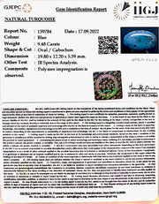 9.48 Carat Turquoise-(1221)