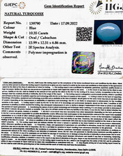 10.35 Carat Turquoise-(832)