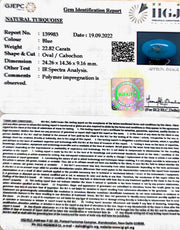 22.821 Carat Turquoise-(1221)