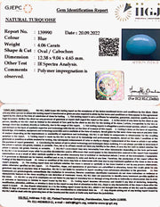 4.06 Carat Turquoise-(832)