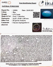 6.74 Carat Turquoise-(832)