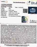 Load image into Gallery viewer, 7.41 /CT Natural Ceylonese Neelam with Govt Lab Certified (6771)
