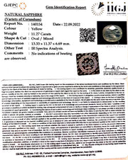 11.27/CT Natural Ceylonese Pukhraj with Govt Lab Certificate-(6771)
