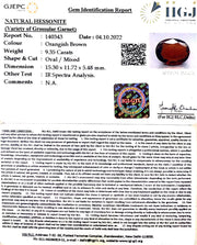 9.35/CT Natural Govt. Lab Certified Ceylonese Gomed-(1221)
