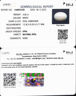 Load image into Gallery viewer, 4.08/CT Natural fire Opal with Govt. Lab Certificate (1665)
