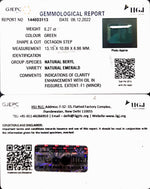 Load image into Gallery viewer, 8.27/CT Natural Panna Stone with Govt. Lab Certificate (6771)
