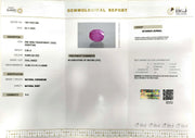 5.66/CT Natural Old Burma Ruby with IIG Govt. Lab Certificate (75000)