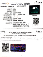 Load image into Gallery viewer, 4.08/CT Natural Panna Stone with Govt. Lab Certified-(4551)
