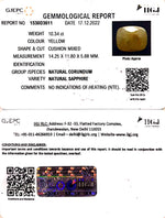 Load image into Gallery viewer, 10.34/CT Natural Ceylonese Pukhraj with Govt Lab Certificate-(4551)
